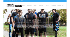 Desktop Screenshot of crossfituppsala.se